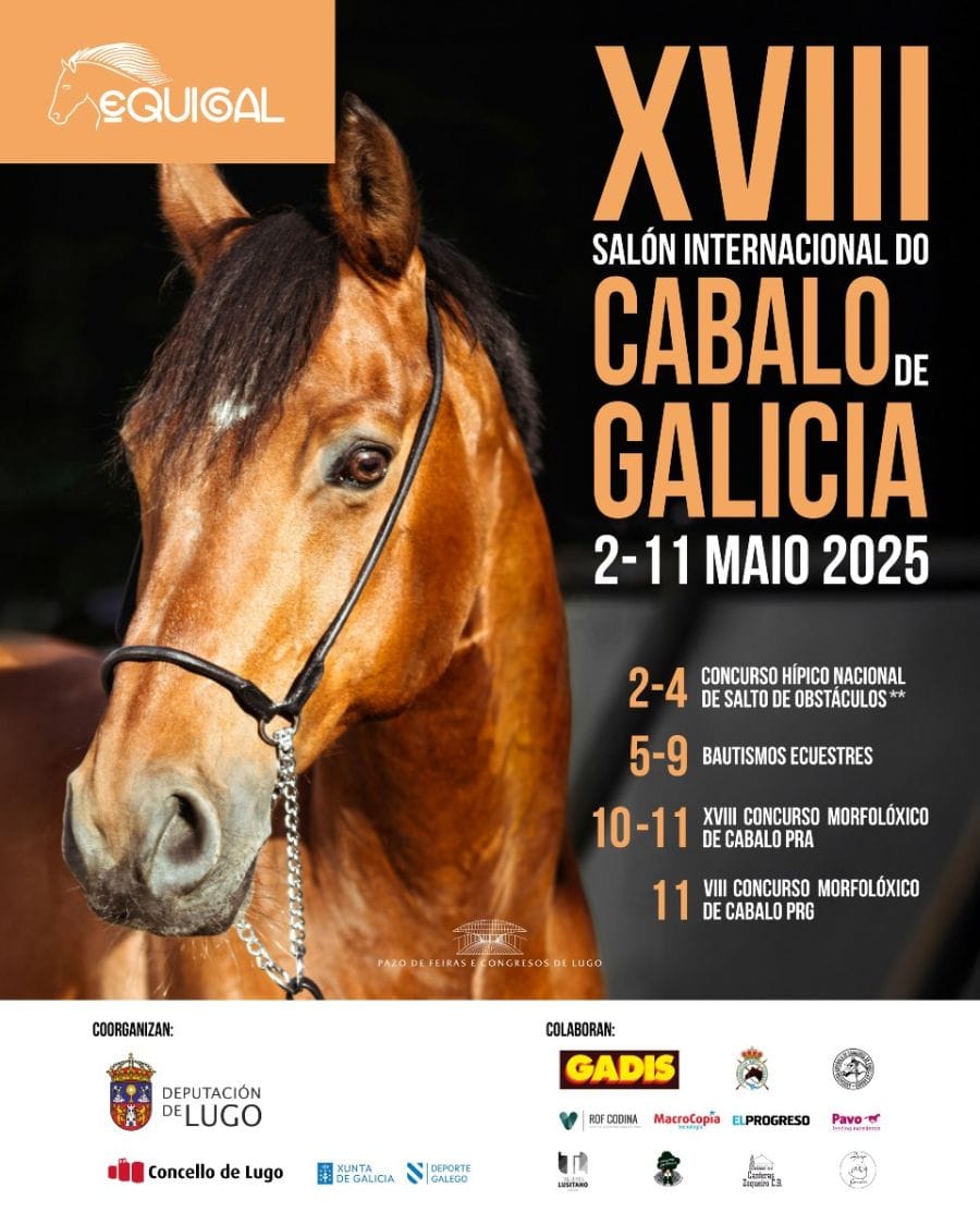 XVIII edición do Salón Internacional do Cabalo de Galicia 2025