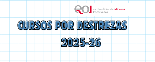 Cursos por Destrezas 2025-26
