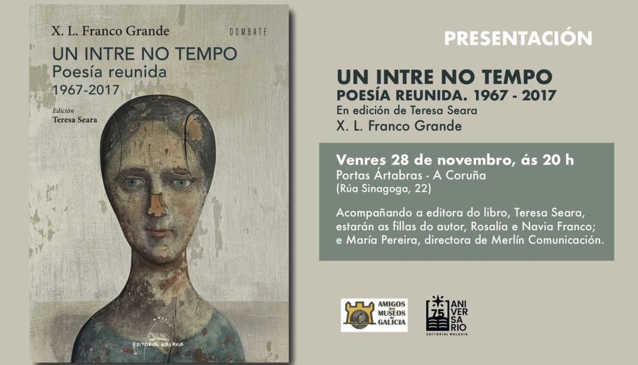 Presentación de 'Un intre no tempo. Poesía reunida. 1967–2017'