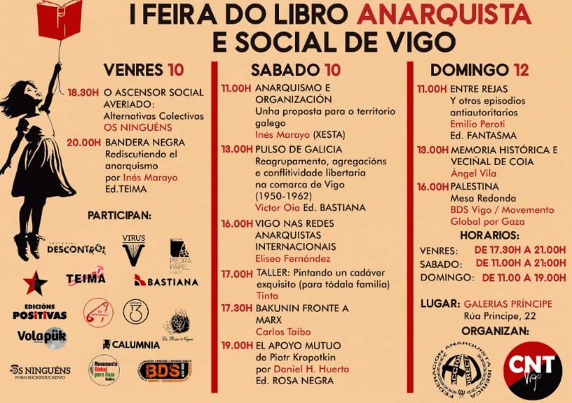 I Feira do Libro Anarquista e Social de Vigo