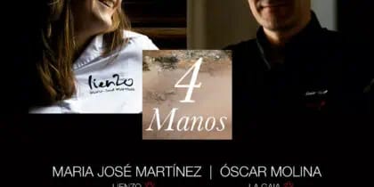 A 4-handed Michelin Star night at La Gaia by Óscar Molina