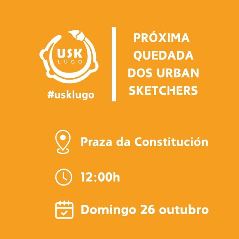Quedada Urban Sketchers Lugo