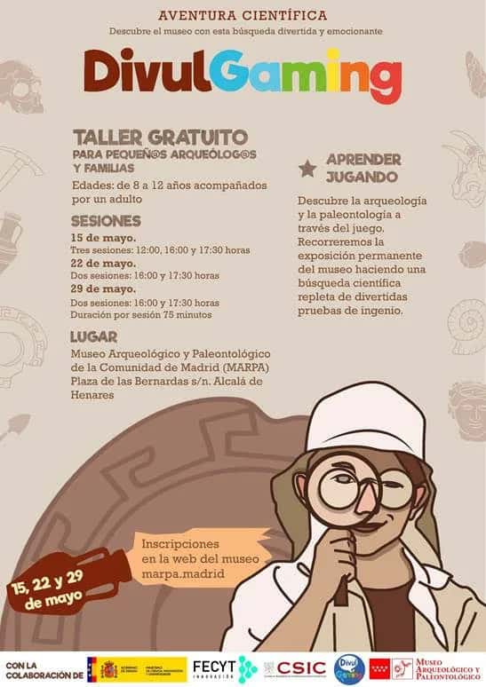 Aventura Científica en el museo. DivulGaming