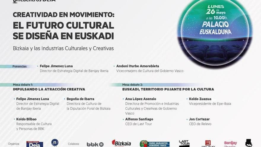ENCUENTROS DEIA: Creatividad en movimiento: El futuro cultural se diseña en Euskadi
