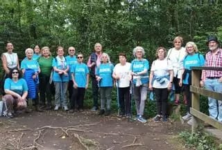Ruta saludable de la AECC por el río Gafos