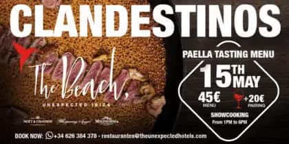 Clandestinos Showcooking Paella
