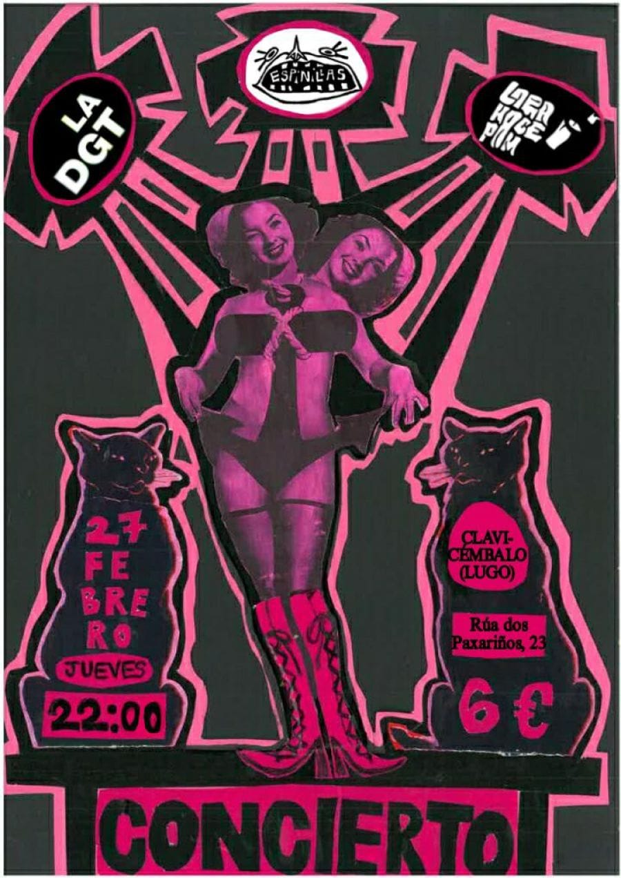 CONCERTOS | La DGT + Espinillas + Lora Hace Pam