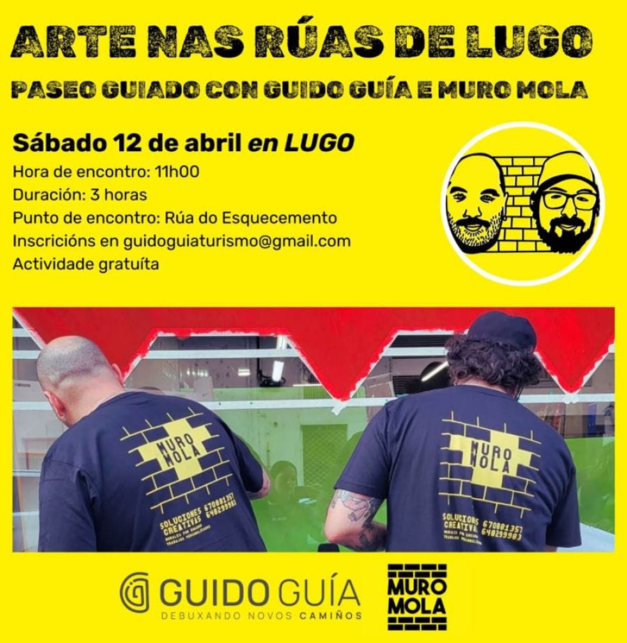 Paseo guiado “Arte nas rúas de Lugo”
