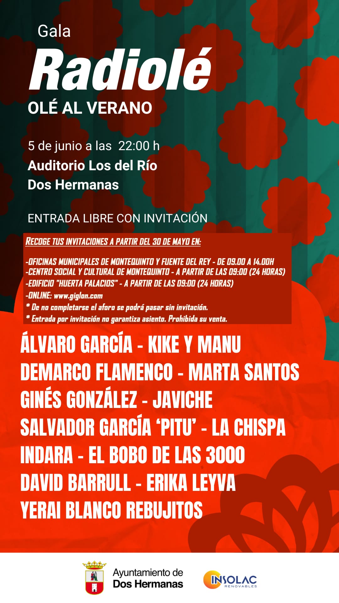 GALA RADIOLÉ OLÉ AL VERANO