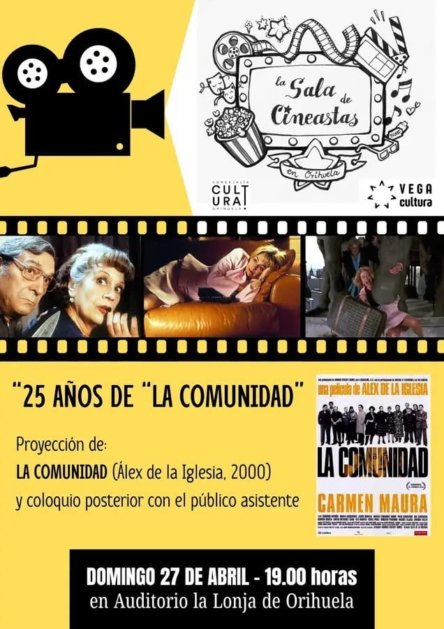 Cine con la película 'La comunidad'