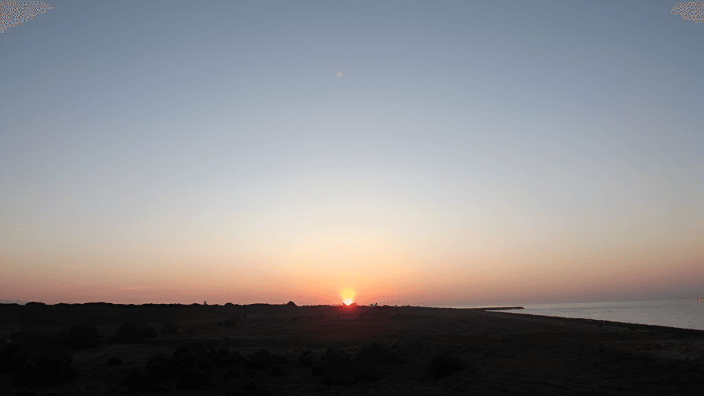 El amanecer en el Delta