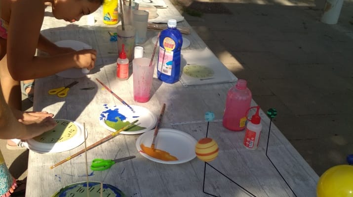 Jugateca al parc del Riu: Jocs solars
