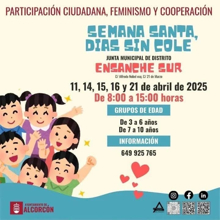 Semana Santa, días sin cole
