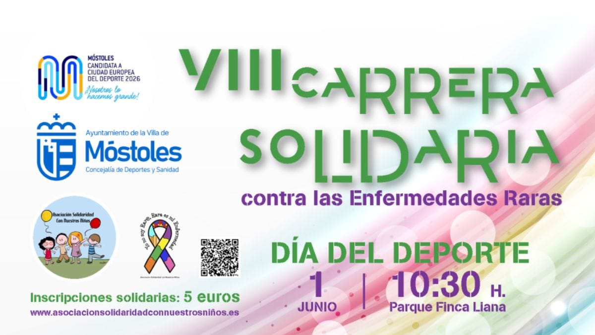VIII Carrera solidaria infantil contra las enfermedades raras
