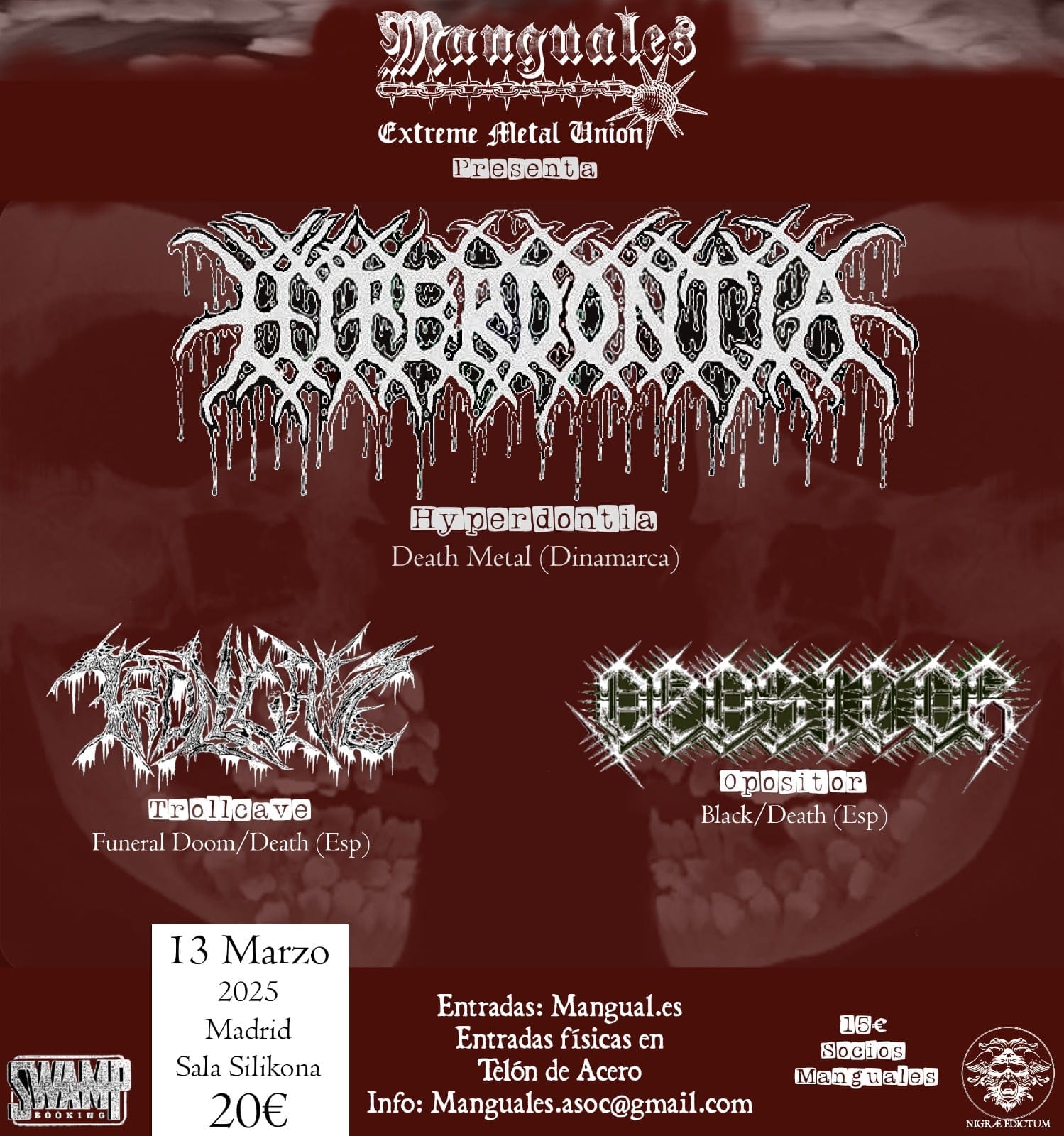 HYPERDONTIA + TROLLCAVE + OPOSITOR