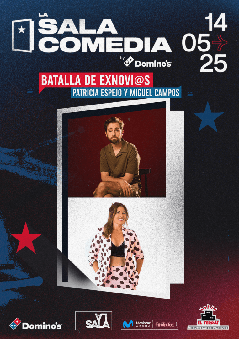 Miguel Campos y Patricia Espejo Batalla De Exnovi@s La Sala Comedia By Domino´s