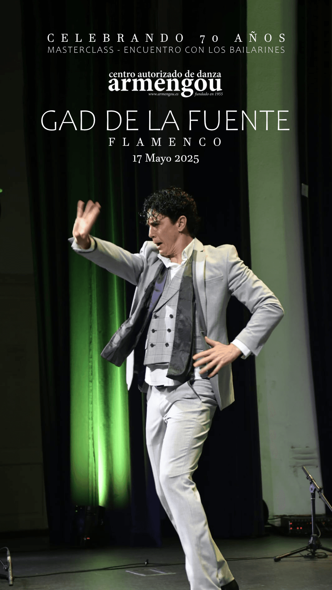 Masterclass de flamenco con Gad de la Fuente