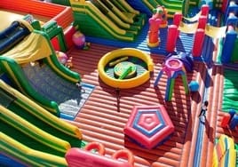 El parque hinchable más grande del mundo