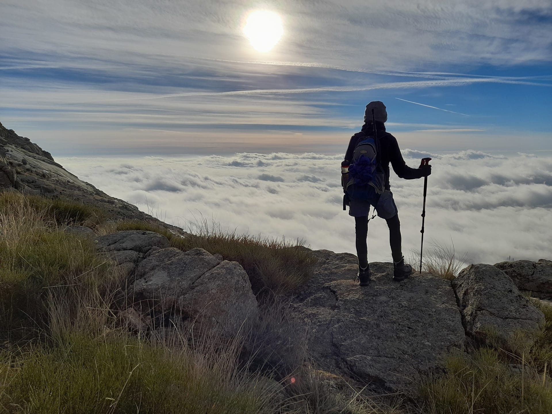 Ascensión a la Peña de la Cabra y atardecer desde el Collado de la Tiesa