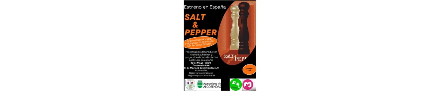 Proyección del largometraje "Salt & Papper"