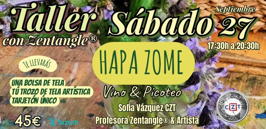 Taller ECOPRINT - HapaZome con Zentangle®
