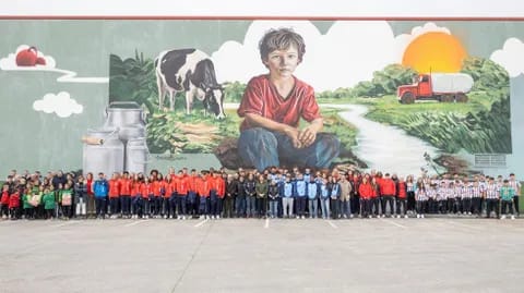 Inauguración del mural 'Espíritu de superación'