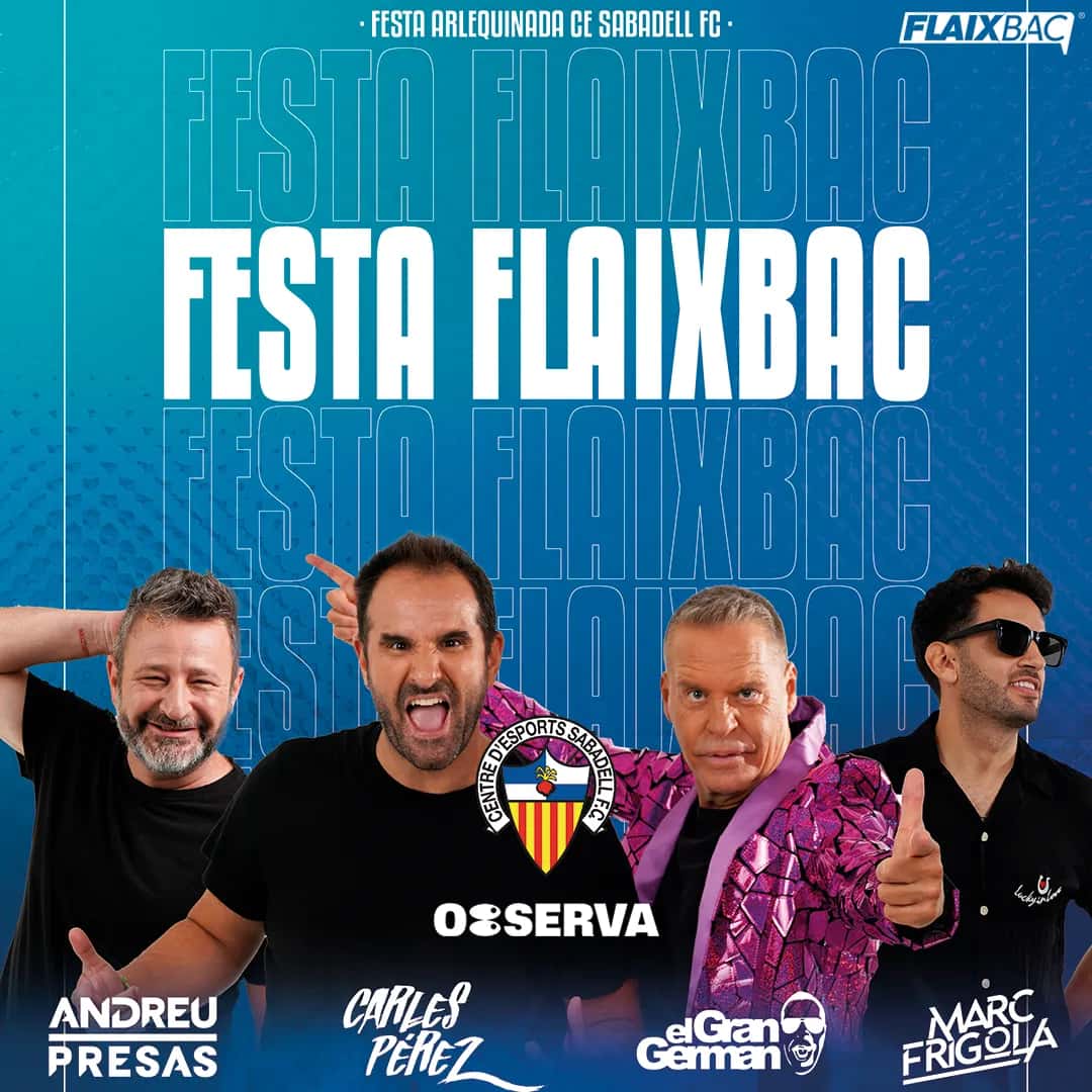 Festa Flaixbac x CE Sabadell