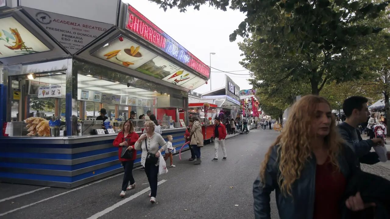 Guerra de los churros en el San Froilán