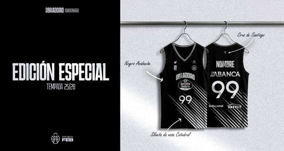 Lanzamiento de camiseta especial Monbus Obradoiro