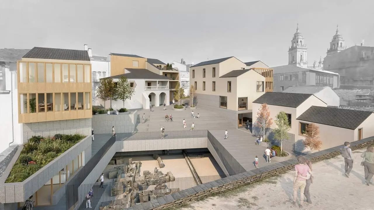 Rehabilitación del Pazo de Doña Urraca para sala de exposiciones