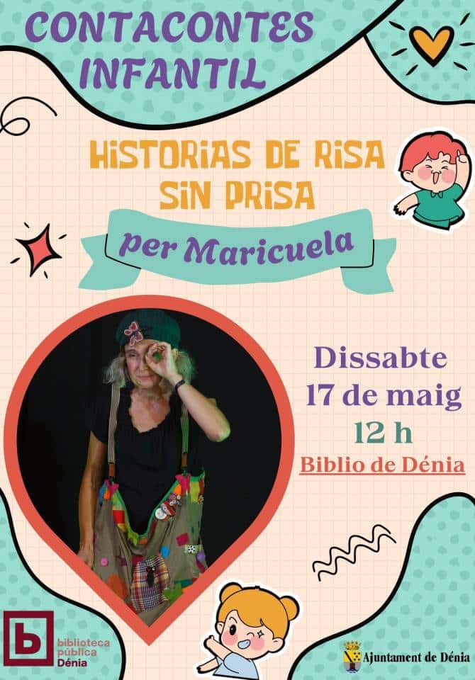 Cuenta cuentos infantil con Maricuela