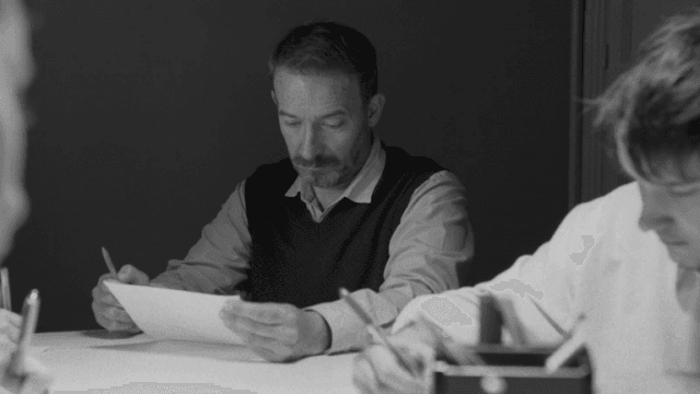 Proyección de 'Hombre bajo la lluvia'