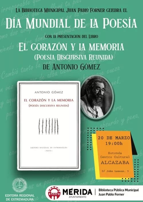 Presentación de ‘El Corazón y la Memoria’ de Antonio Gómez
