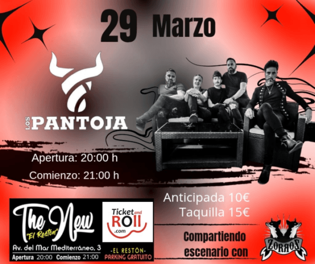 Los Pantoja en concierto