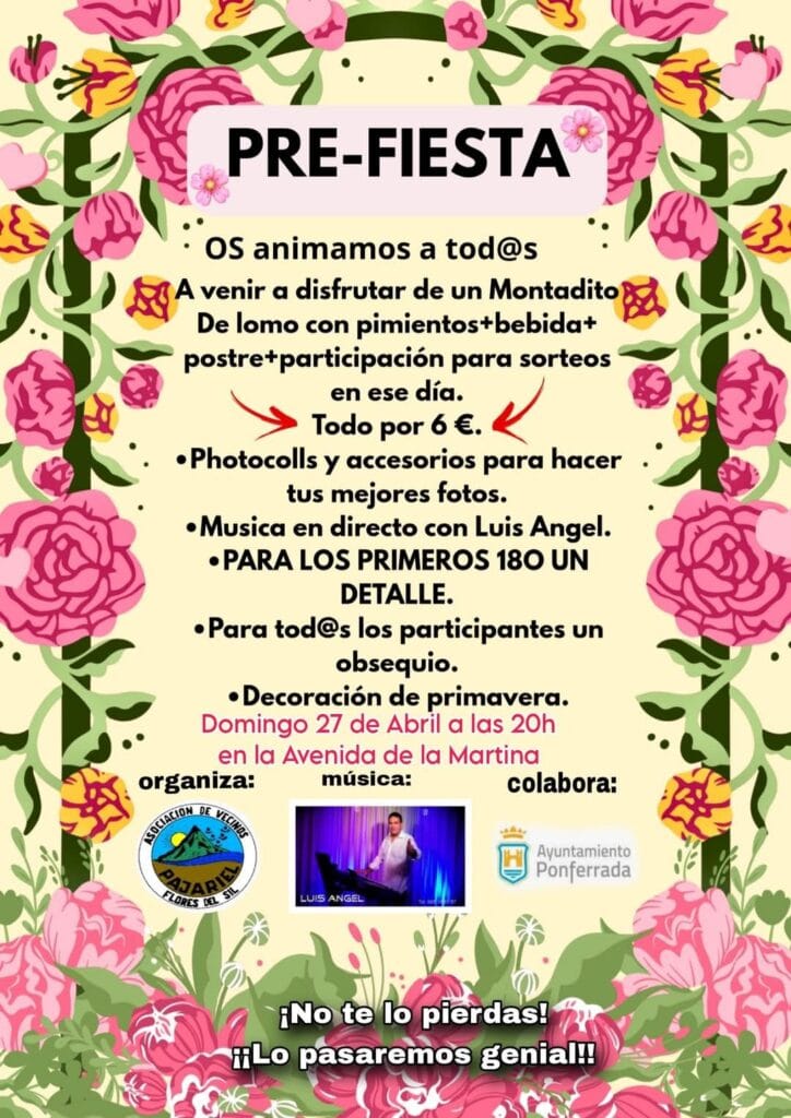 Pre-Fiesta Flores del Sil 2025