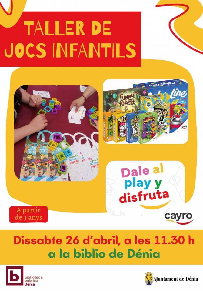 Taller de juegos infantiles