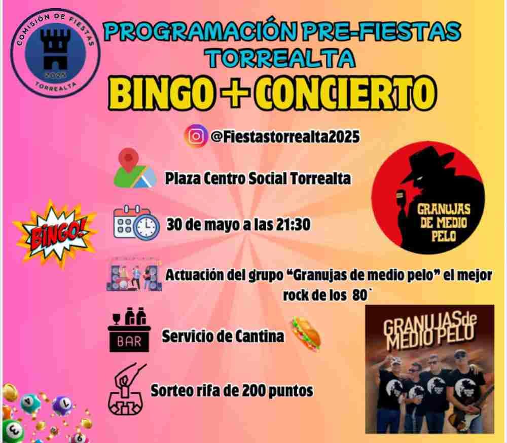Rock en directo con Granujas de Medio Pelo