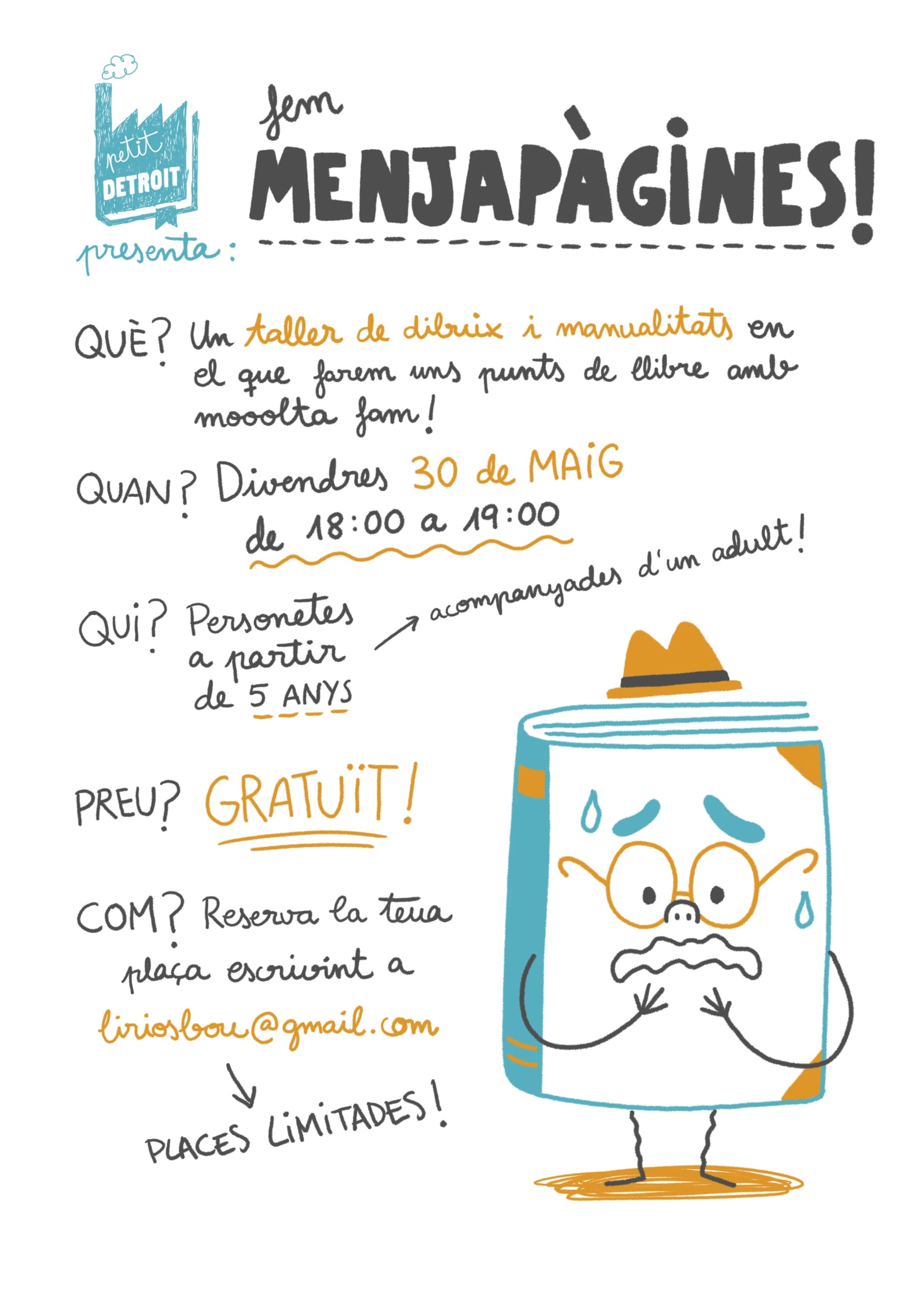 Taller: «Fem Menjapàgines» Lirios Bou