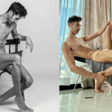 Sessió de dibuix amb model