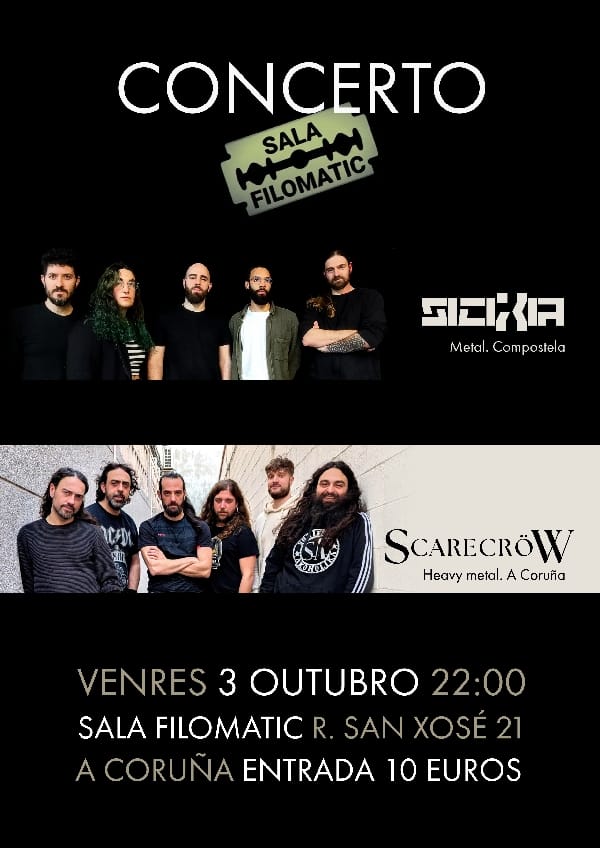 Concierto de Scarecröw y Sicixia