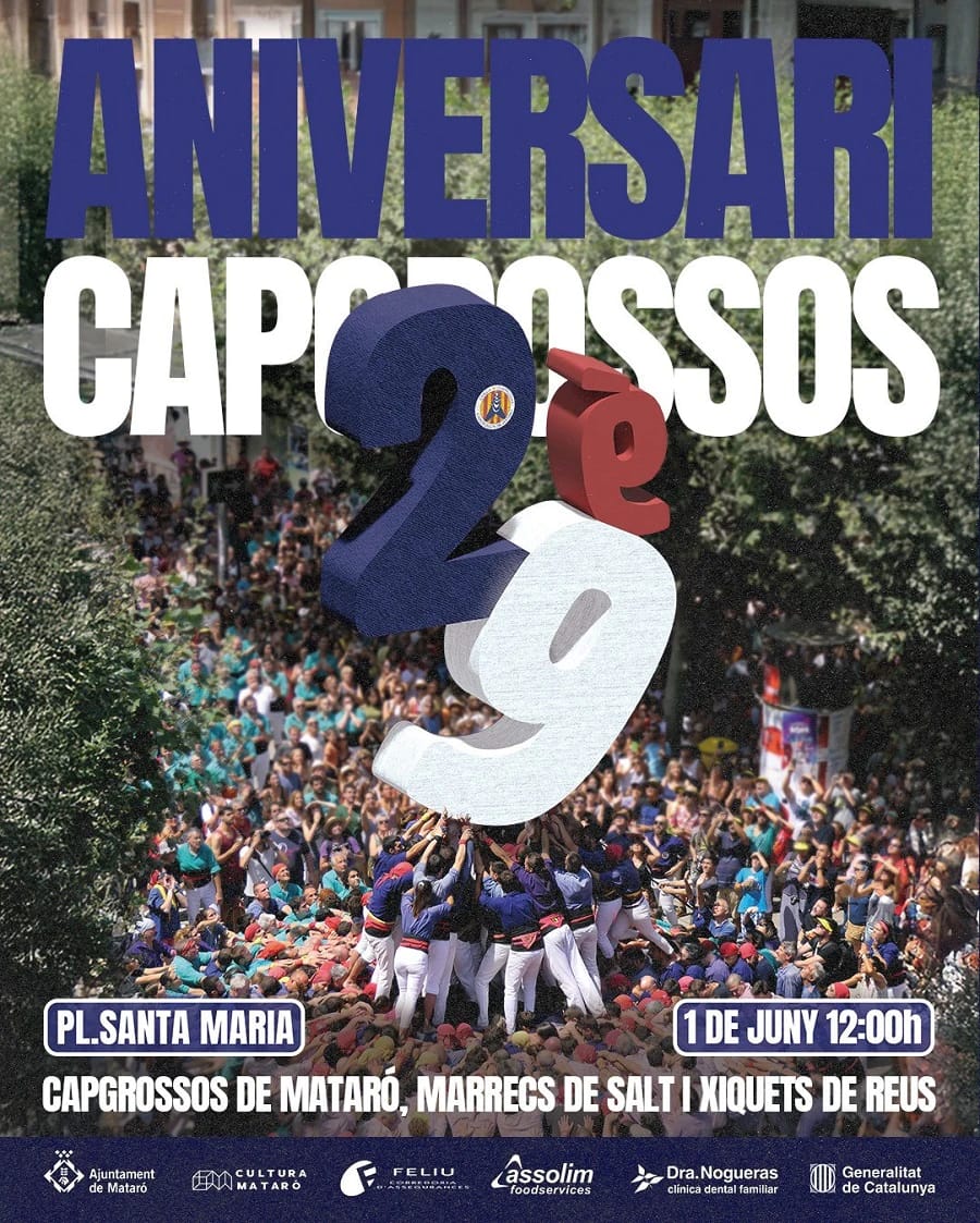 29è Aniversari de la Colla Castellera Capgrossos de Mataró