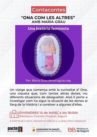 Cuentacuentos con María Grau Gascón: 'Ona, com les altres'
