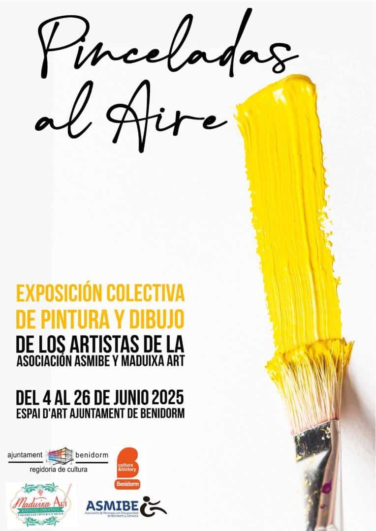 Exposición colectiva de pintura y dibujo "Pinceladas al aire"