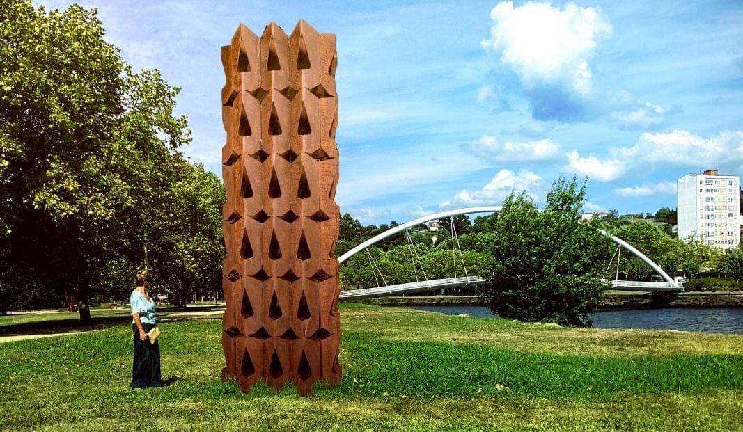 Exposición de esculturas de la Bienal