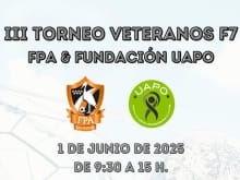 III Torneo solidario veteranos F7 y Fundaci贸n Uapo