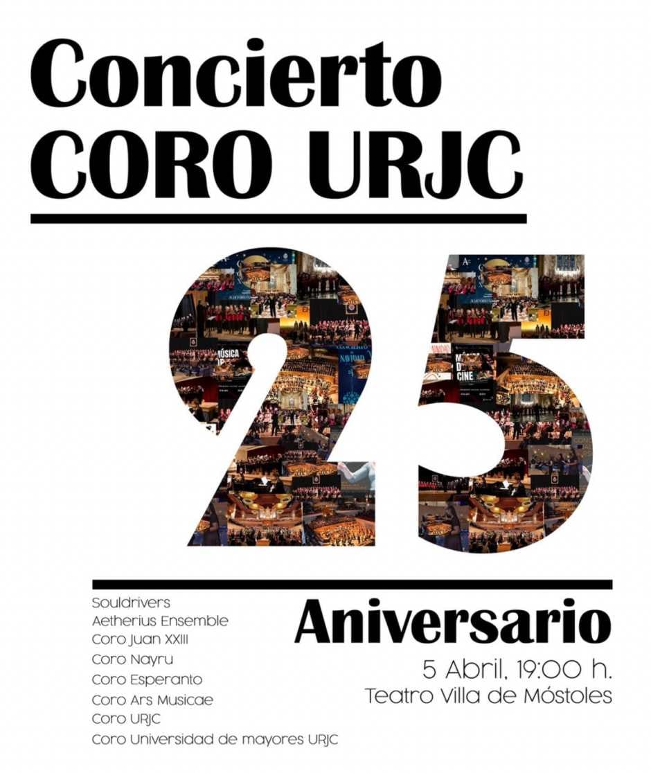 Concierto 25 aniversario del Coro de la URJC