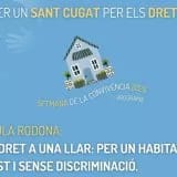 Taula rodona: "El dret a una llar: per un habitatge just i sense discriminació"