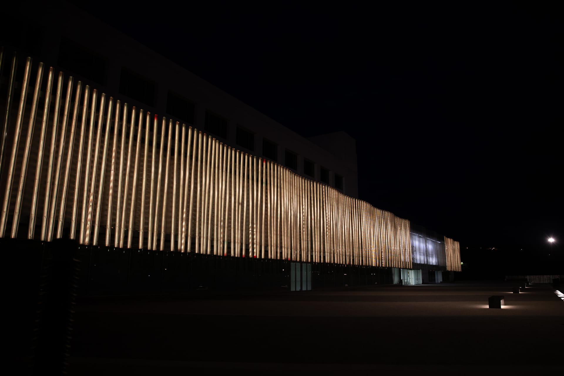 Visita nocturna a La Térmica Cultural
