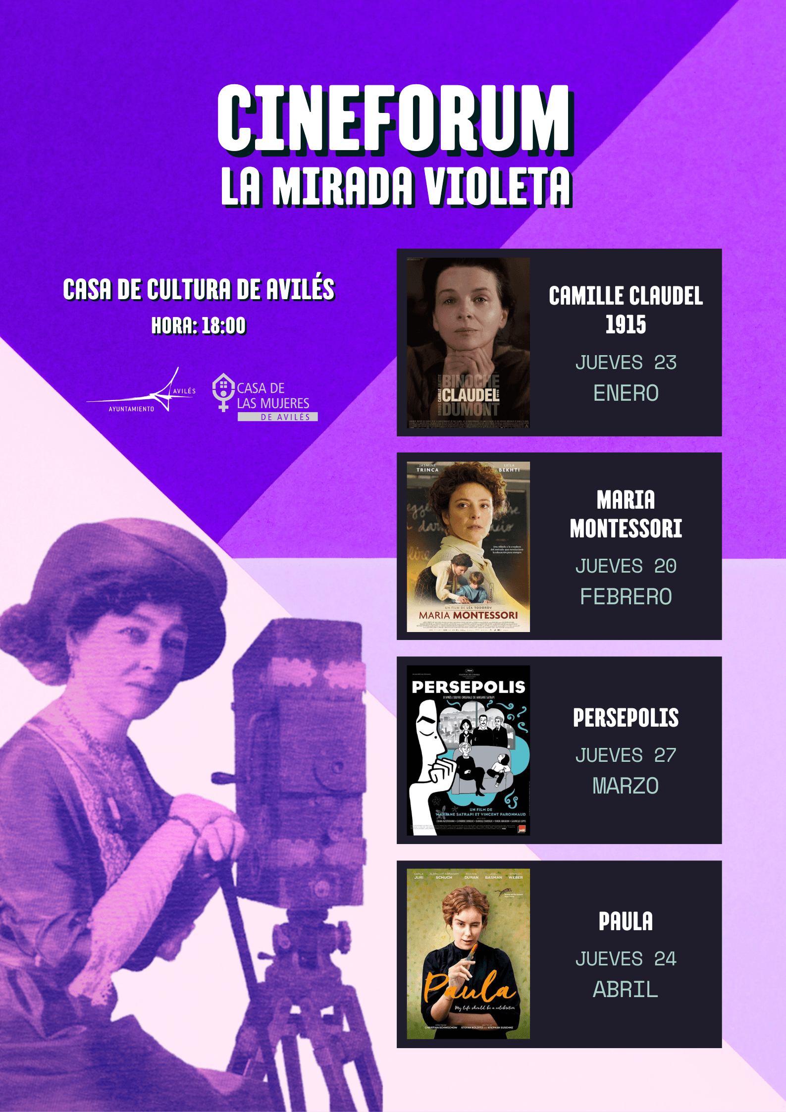 Cineforum La Mirada Violeta 2025
