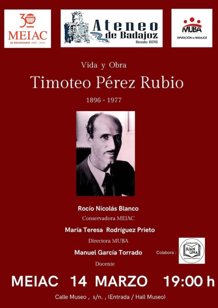 Vida y obra de Timoteo Pérez Rubio